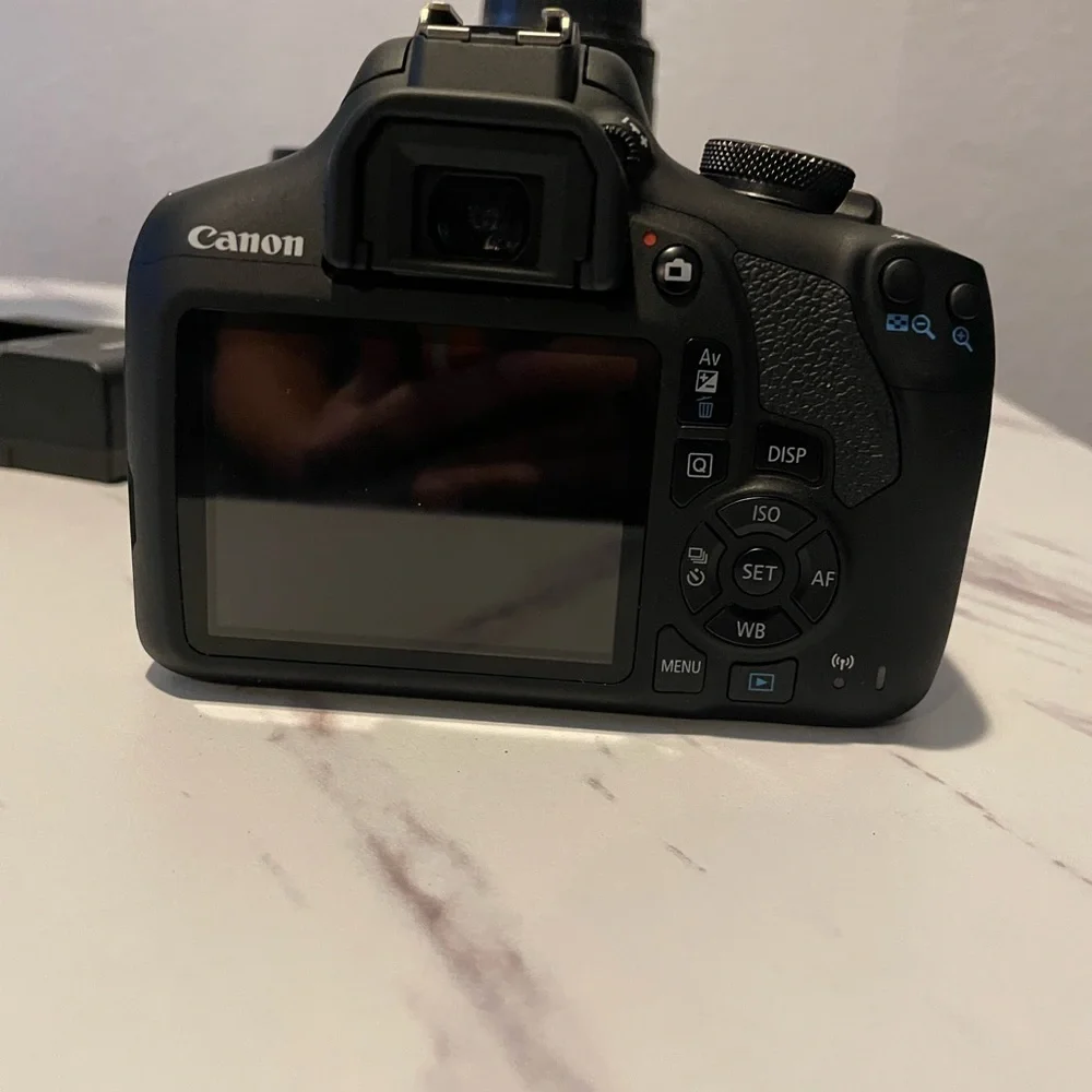 Canon DSLR Camera with Dual Lens Kit - Black